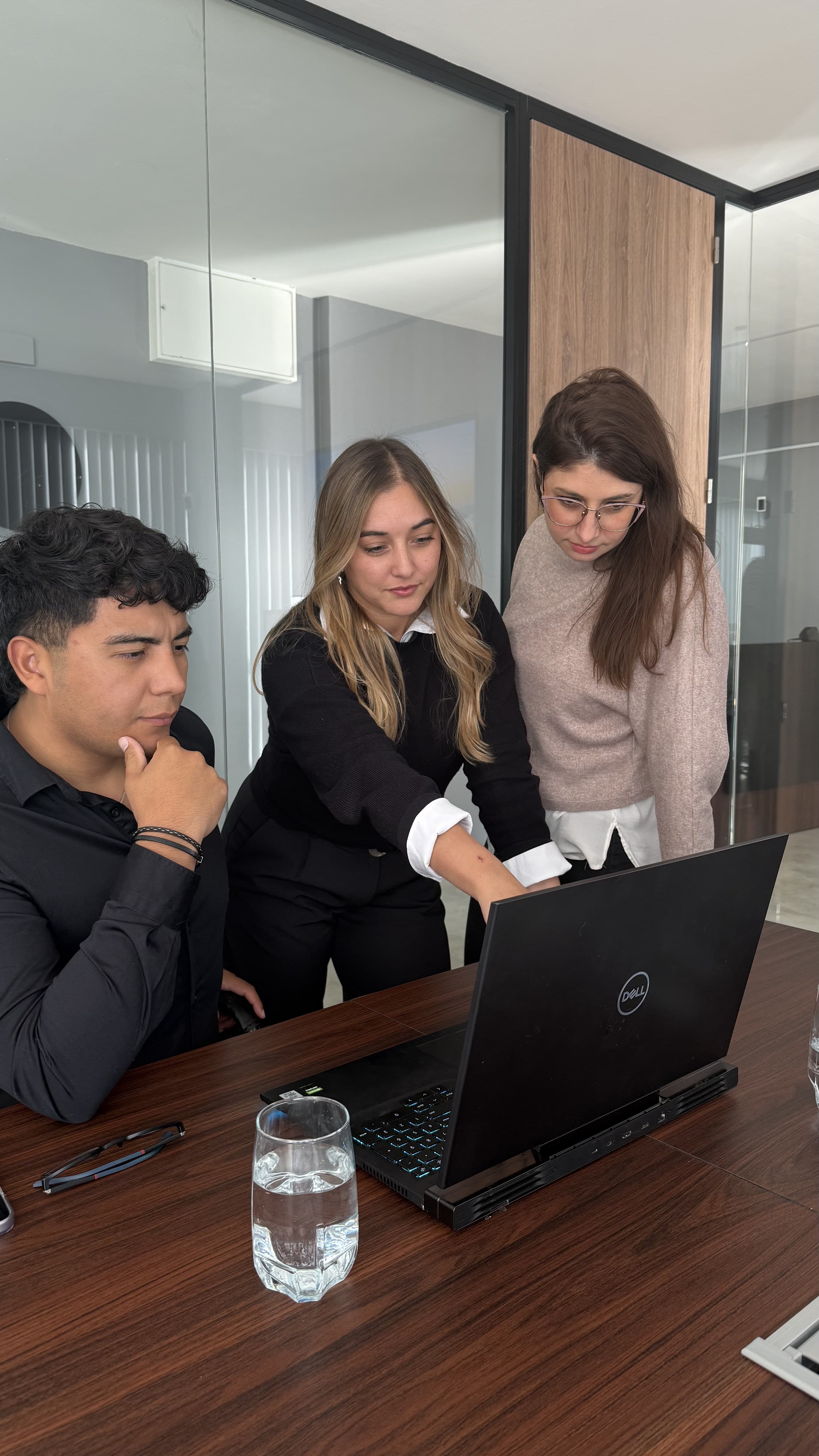 El equipo MP trabajando en una LLC